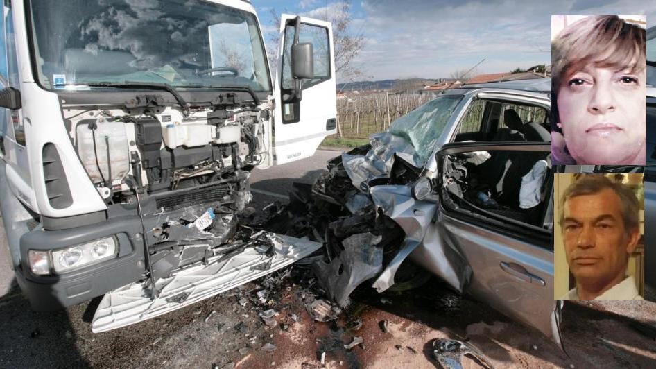 Schianto frontale tra auto e camion Muoiono in due - Il Giornale di Vicenza