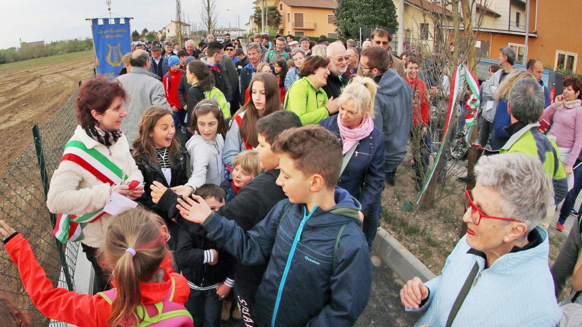 Ciclabile a Vivaro Una folla alla festa per l'inaugurazione - Il Giornale di Vicenza