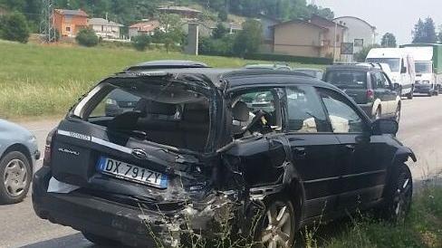 PO Carambola tra un camion e due auto Tre feriti lievi - Il Giornale di Vicenza