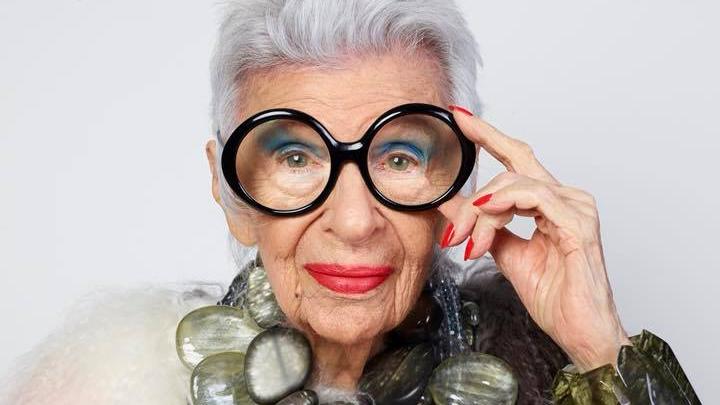 Iris Apfel a 97 anni è la modella più anziana del mondo