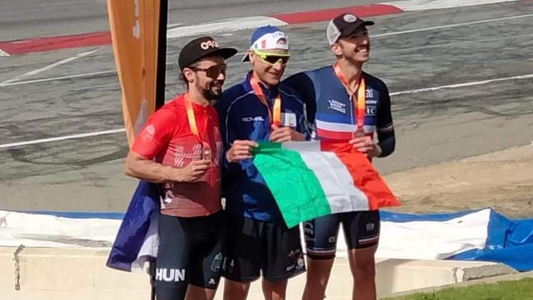 Mirko Bettega  due medaglie d’oro ai mondiali per trapiantati a Perth