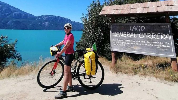 Francesca Guarato ha percorso in bici 1.200 chilometri M.G.