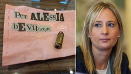 La busta con proiettile indirizzata al sindaco di Arzignano Alessia Bevilacqua