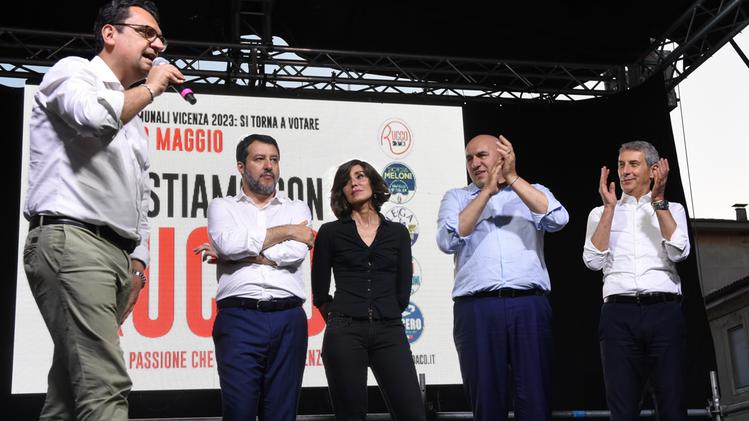 Tre ministri a Vicenza per sostenere la campagna elettorale di Francesco Rucco prima del ballottaggio