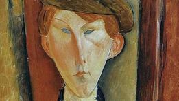 Giovane con berretto, 1919, Amedeo Modigliani