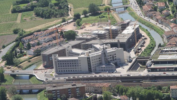 Nella foto aerea scattata nel 2015, il complesso ex Cotorossi. ARCHIVIO