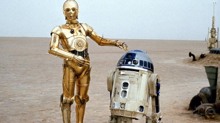 I robot di star wars, R2-D2 e 3-CPO