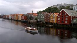 Una veduta di Trondheim