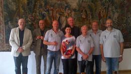 La delegazione della Confraternità del Baccalà alla Vicentina di Sandrigo a Innsbruck