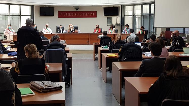 L'udienza del maxiprocesso Pfas in tribunale a Vicenza (Foto Colorfoto)