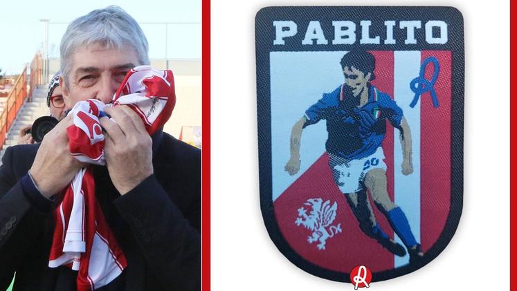 Perugia e Vicenza scenderanno in campo con una patch speciale per ricordare Paolo Rossi