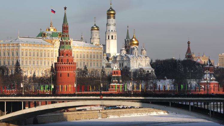 Una veduta del Cremlino (Foto Archivio)