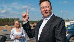 Il patron di Tesla, Elon Musk (Foto Ansa/Epa)