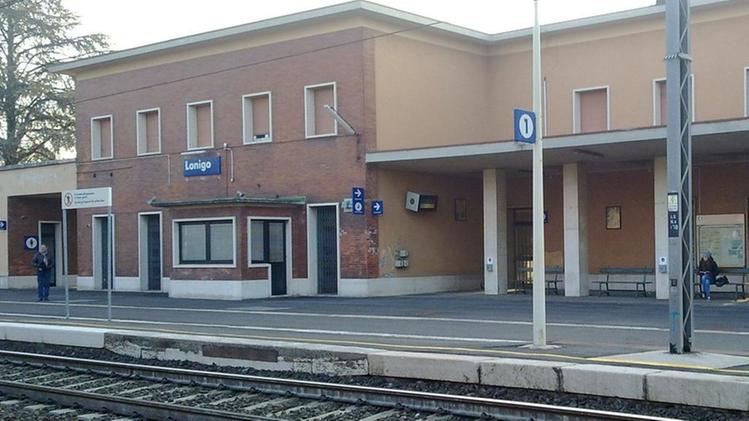 La stazione ferroviaria di Lonigo in una foto di archivio