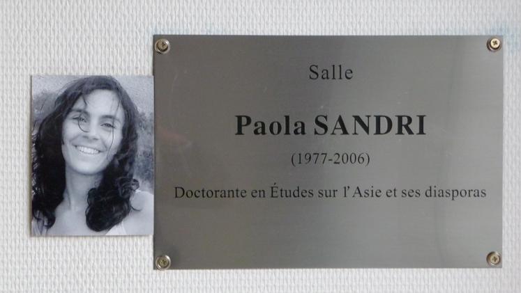 Paola Sandri insegnava a Lione