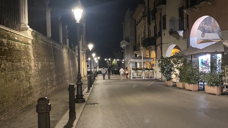 Vicenza si prepara ad abbassare la potenza dei lampioni di notte