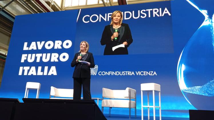 La presidente di Confindustria Vicenza, Laura Dalla Vecchia (COLORFOTO)