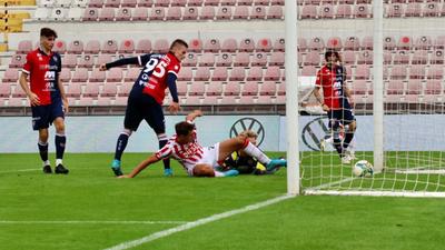Coppa Italia, Vicenza-Virtus Verona: il gol di Alessio (Foto CISCATO)