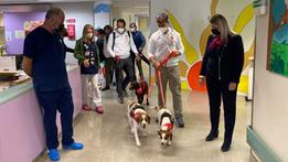 Parte il progetto di pet therapy nelle pediatrie degli ospedali di Bassano e Santorso