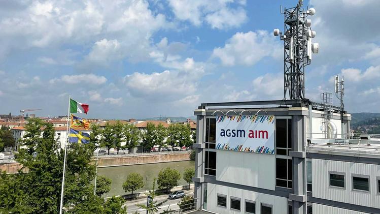La sede di Agsm Aim