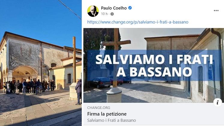 Il convento a Margnan e il post dello scrittore Paulo Coelho