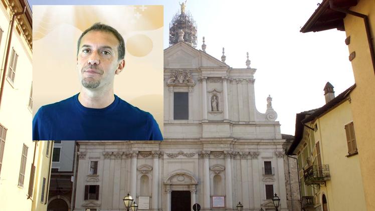 La Basilica di San Giovanni Battista a Lonato: ha sorpreso i fedeli la «pausa di riflessione» chiesta dal sacerdote Matteo Selmo