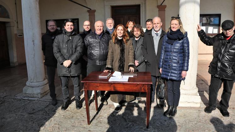 La mobilitazione: imprenditori e amministratori insieme per salvare il convento dei Cappuccini CECCON