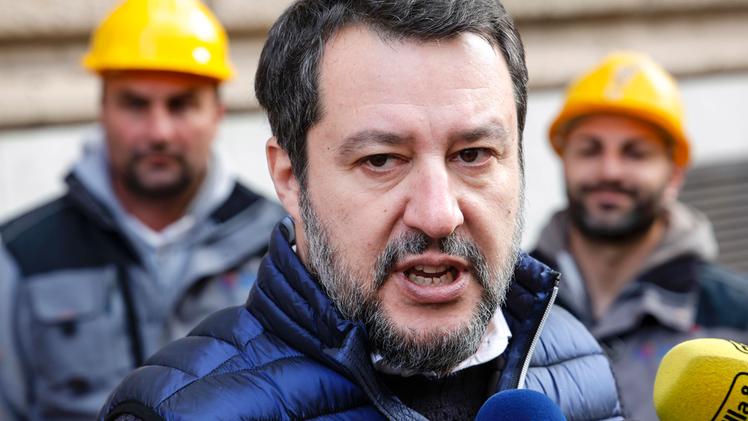 Il ministro alle Infrastrutture Matteo Salvini